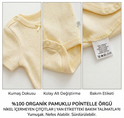 Caramell Kız Body - Sarı