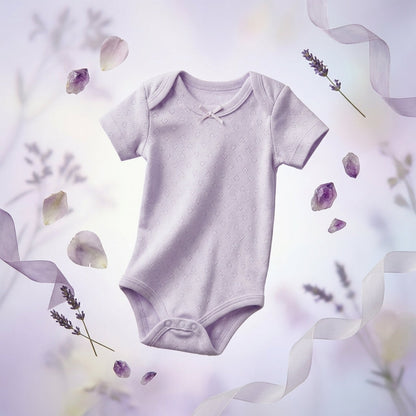 Caramell Kız Body - Mor